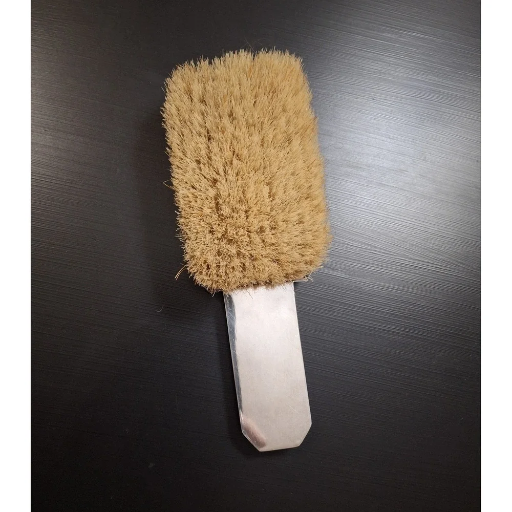 LUC LANEL Paris For Christofle 1930s Art Deco Silver Plated‎ Geometric Brush